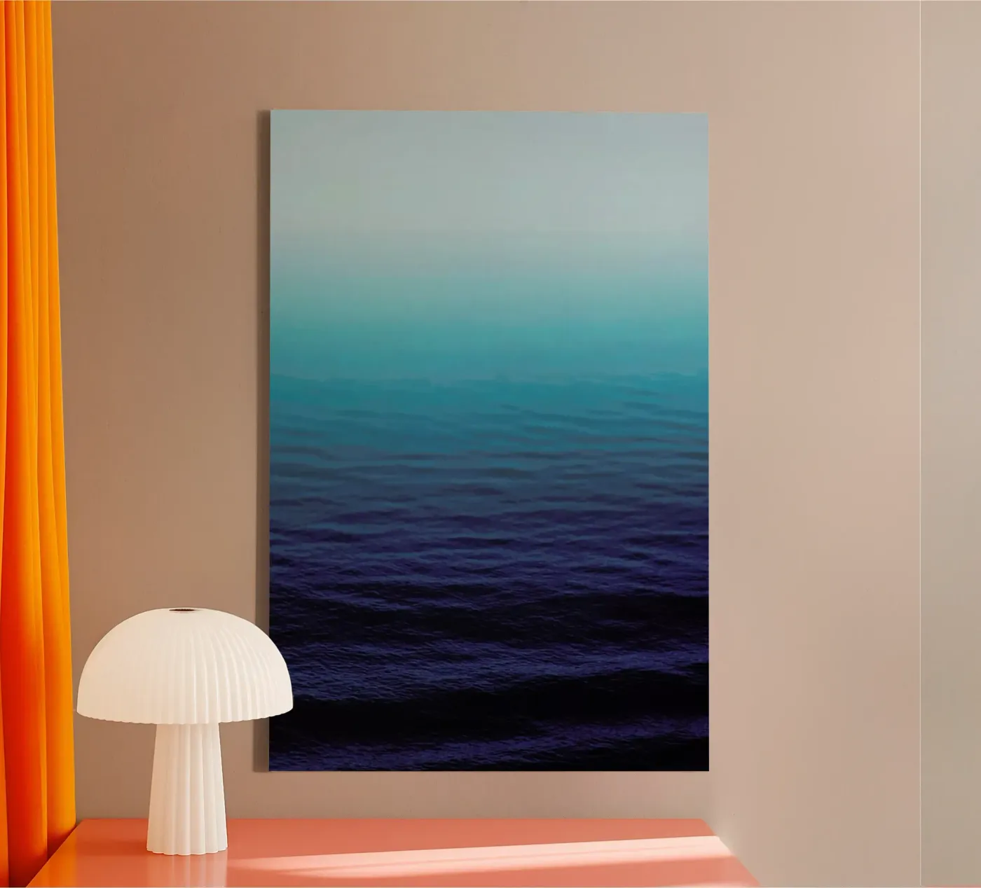 Deep Blue tela da Leah Flores