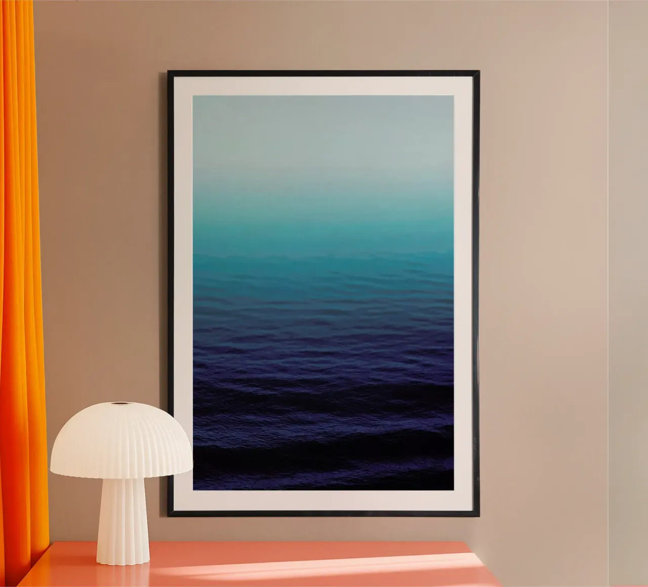 Deep Blue hahnemühle by Leah Flores