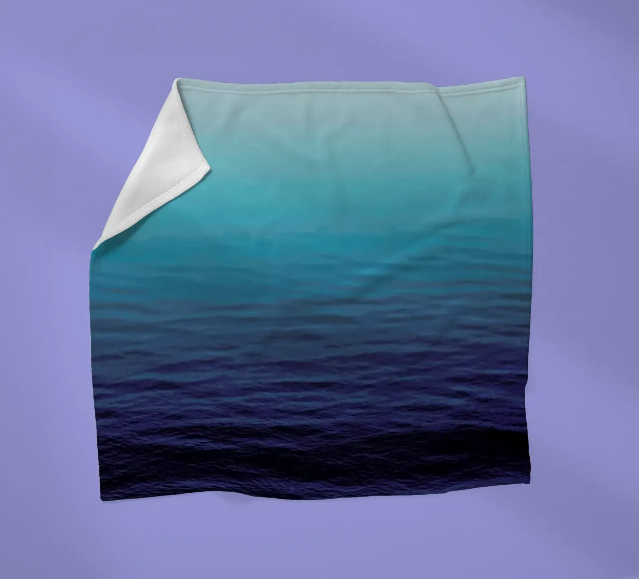 Deep Blue coperta in pile da Leah Flores