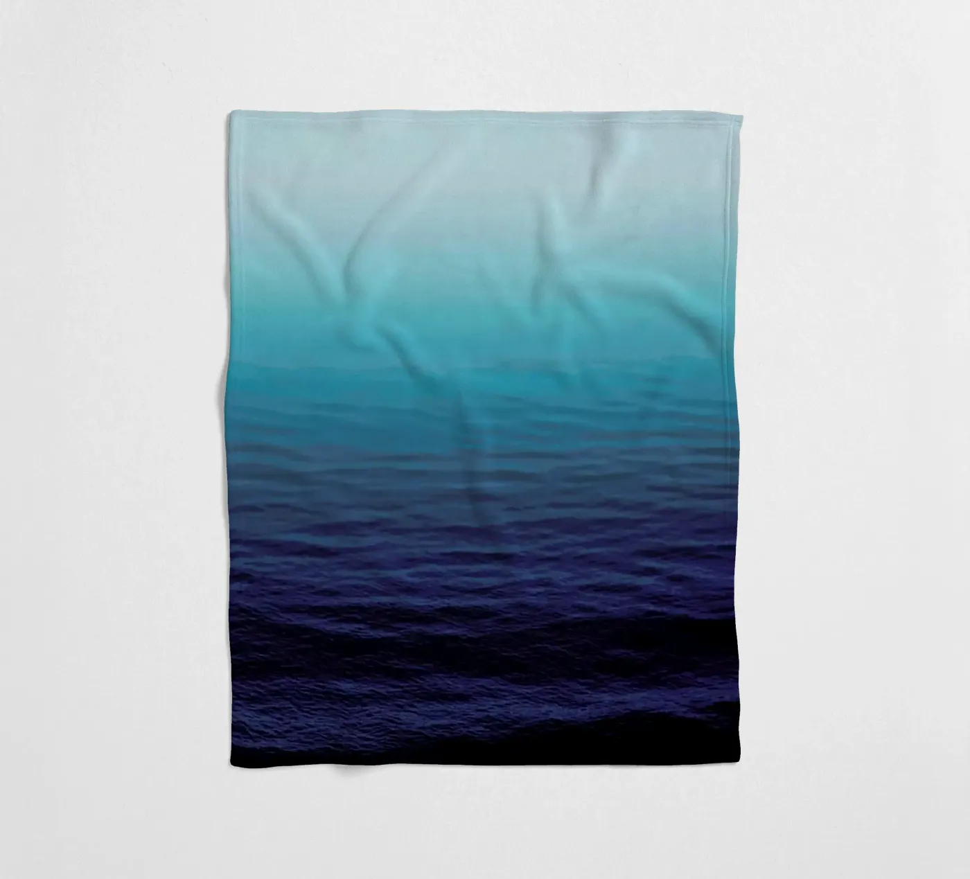 Deep Blue fleecedeken van Leah Flores