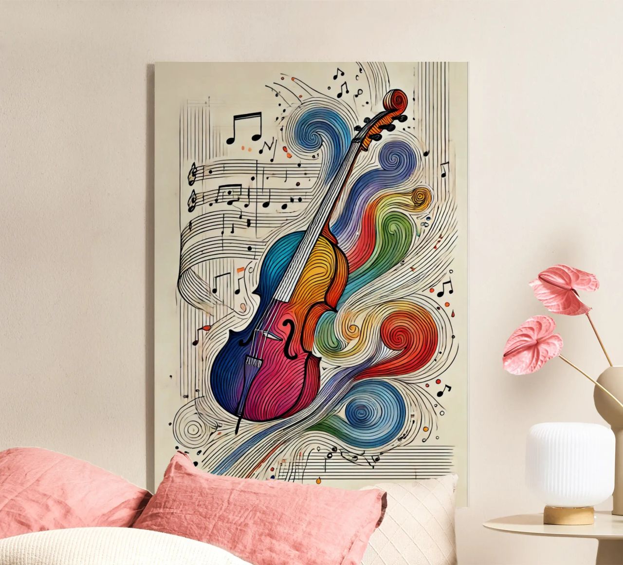 Colori del violoncello uni-trait plexiglass da SwenIA design