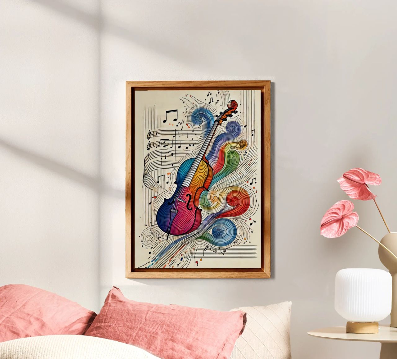 Colori del violoncello uni-trait alluminio dibond da SwenIA design