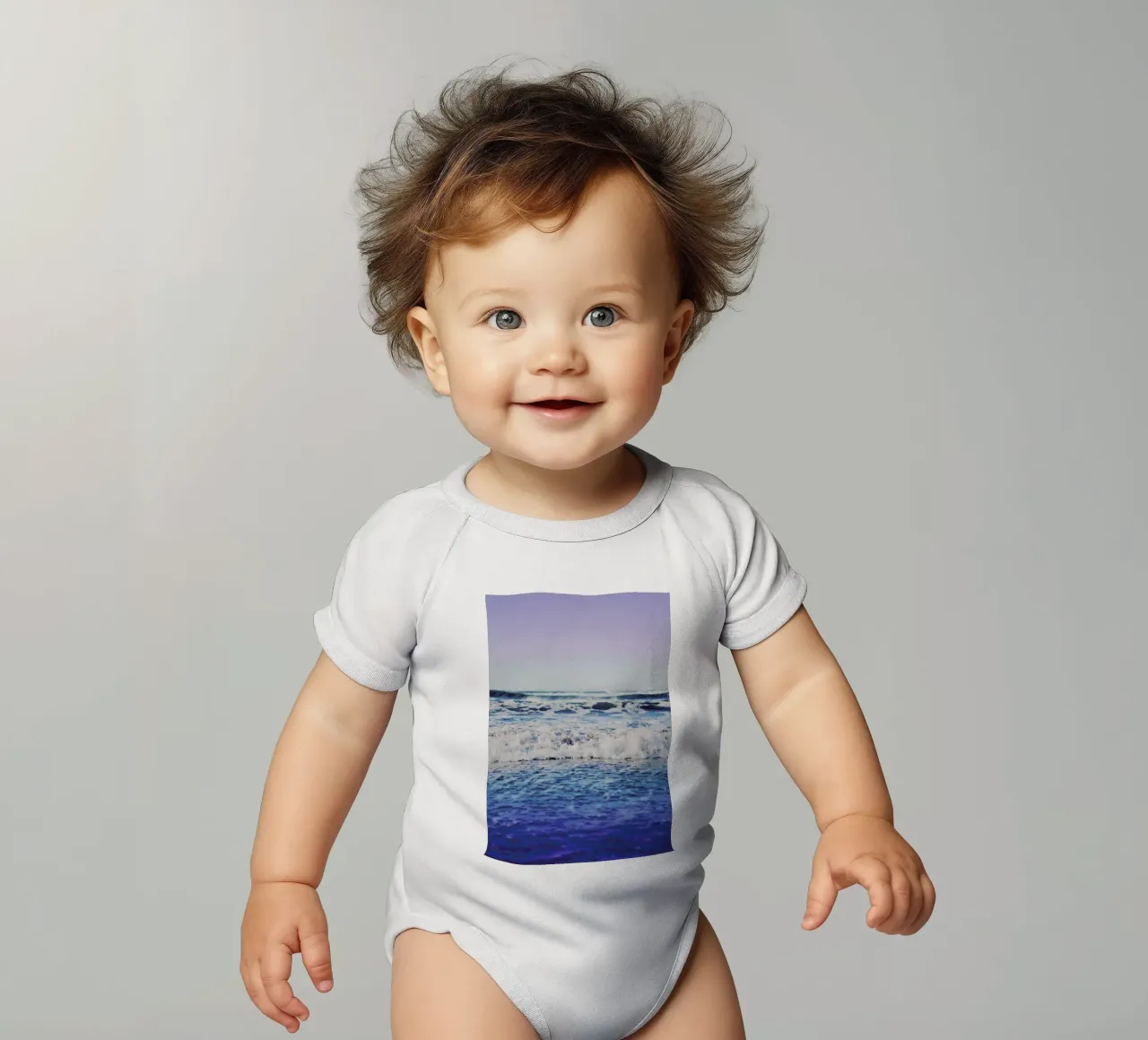 Indigo Waves body bébé de Leah Flores