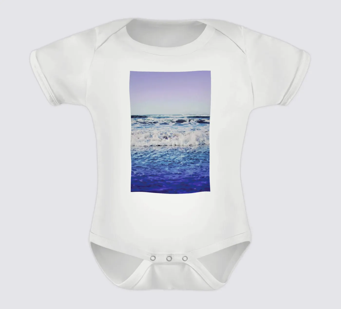 Indigo Waves body bébé de Leah Flores