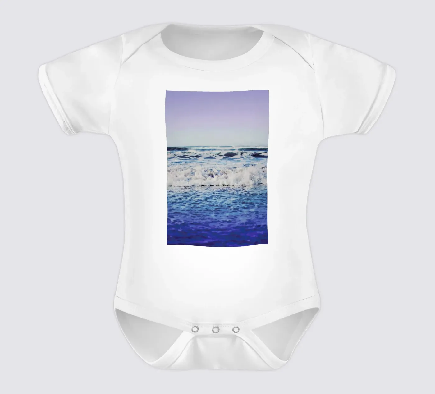 Indigo Waves body bébé de Leah Flores