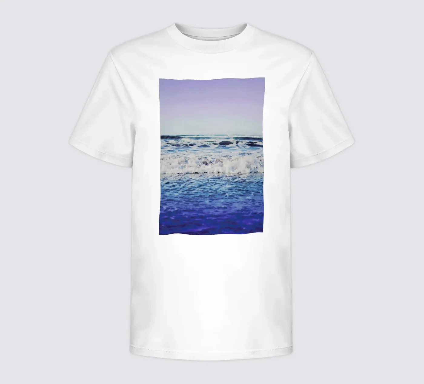 Indigo Waves kinder t-shirt van Leah Flores
