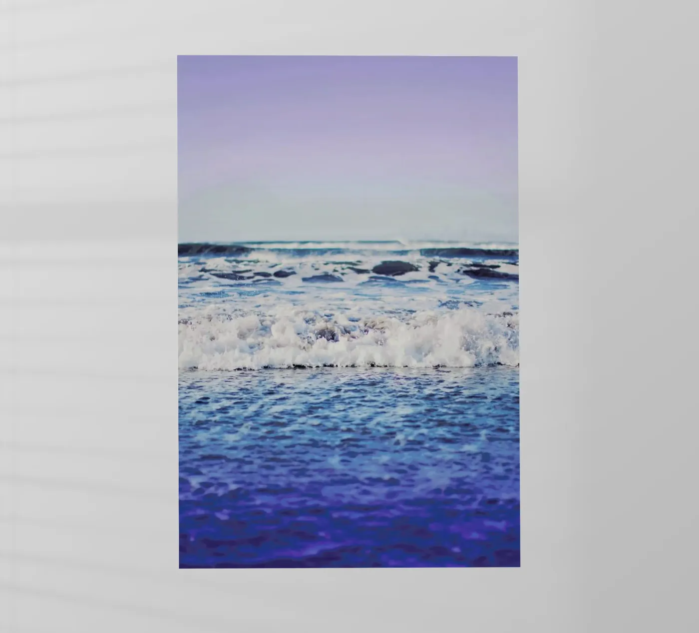 Indigo Waves pellicola backlit da Leah Flores