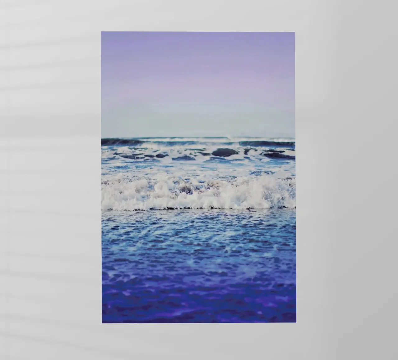 Indigo Waves pellicola backlit da Leah Flores