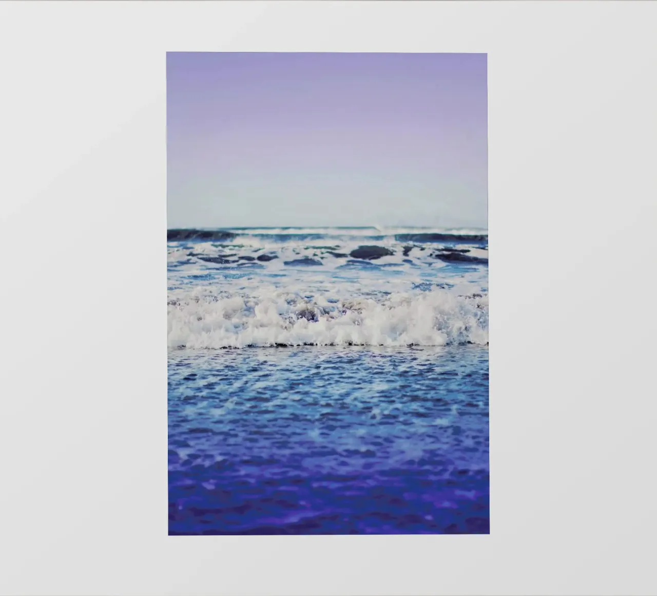 Indigo Waves pellicola backlit da Leah Flores