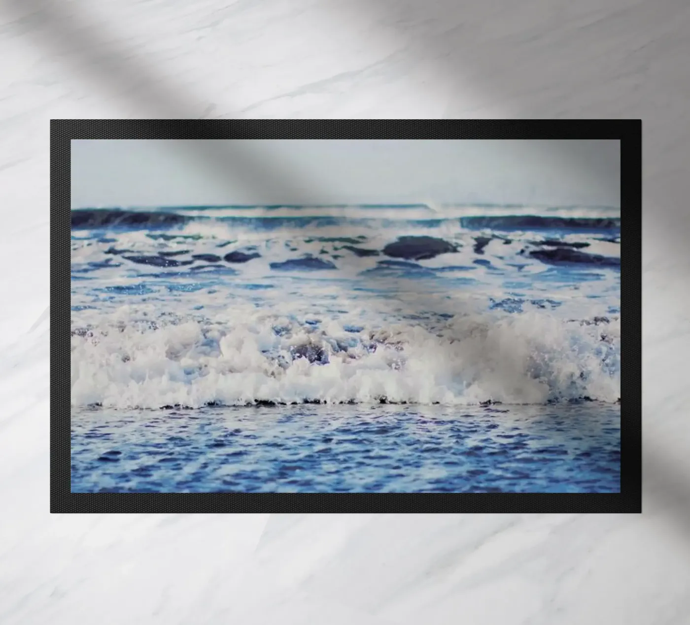 Indigo Waves zerbino da Leah Flores