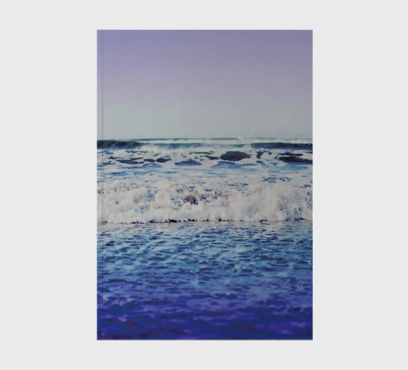 Indigo Waves notebook by Leah Flores