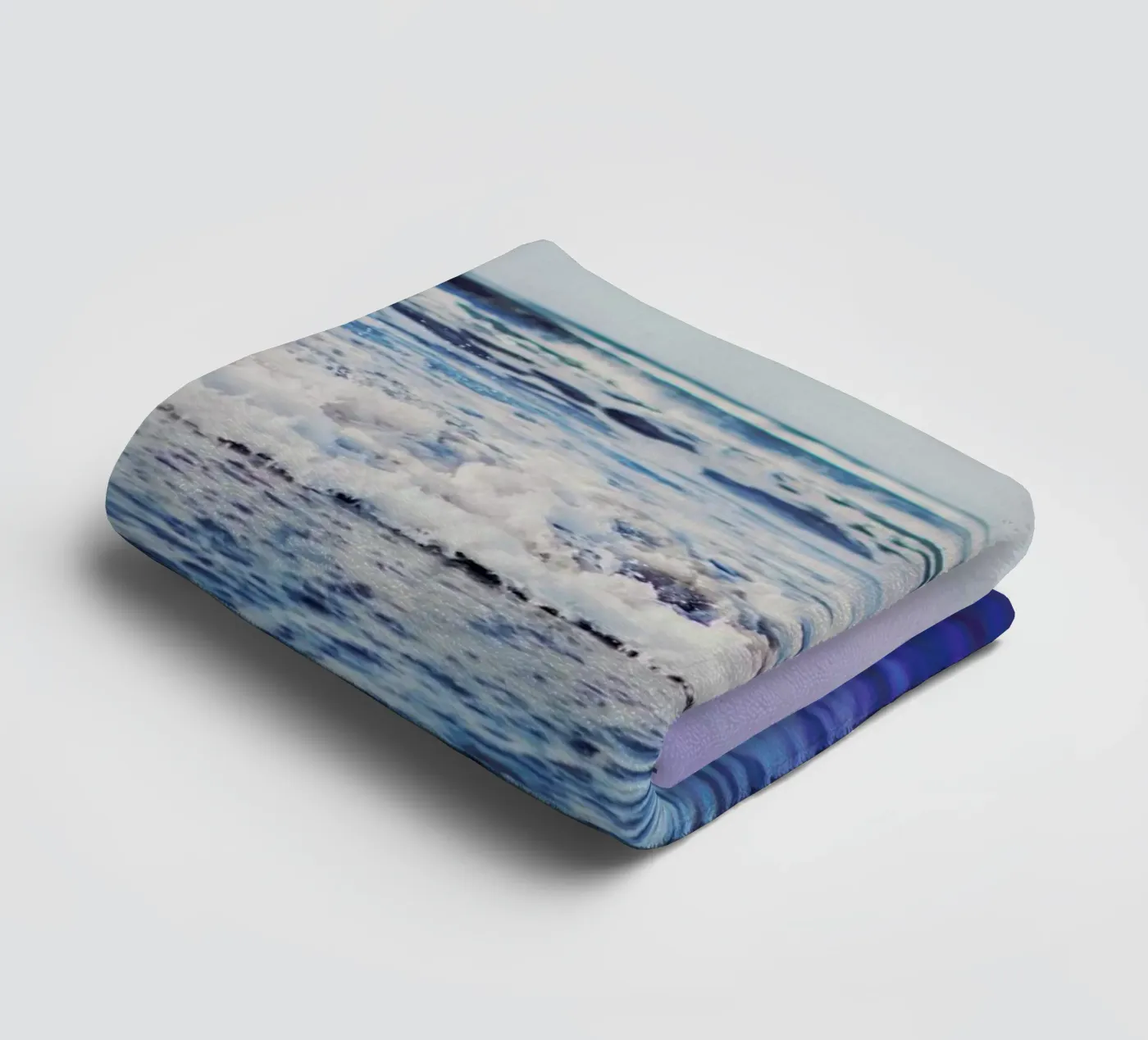 Indigo Waves badhanddoek van Leah Flores