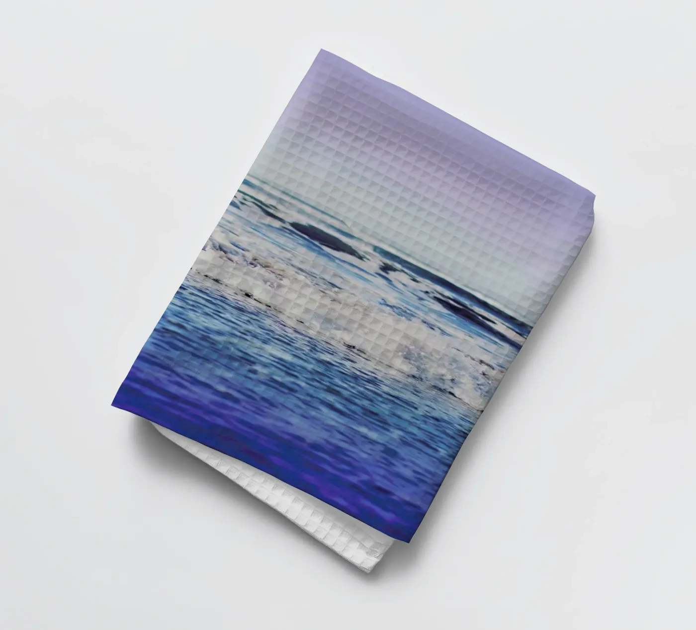 Indigo Waves torchon de Leah Flores