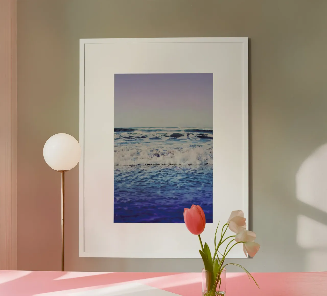 Indigo Waves hahnemühle de Leah Flores