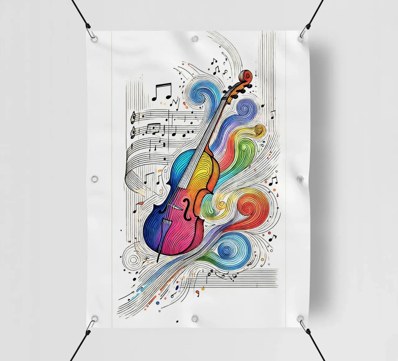 Plain cello, coloured line pvc cover by SwenIA design