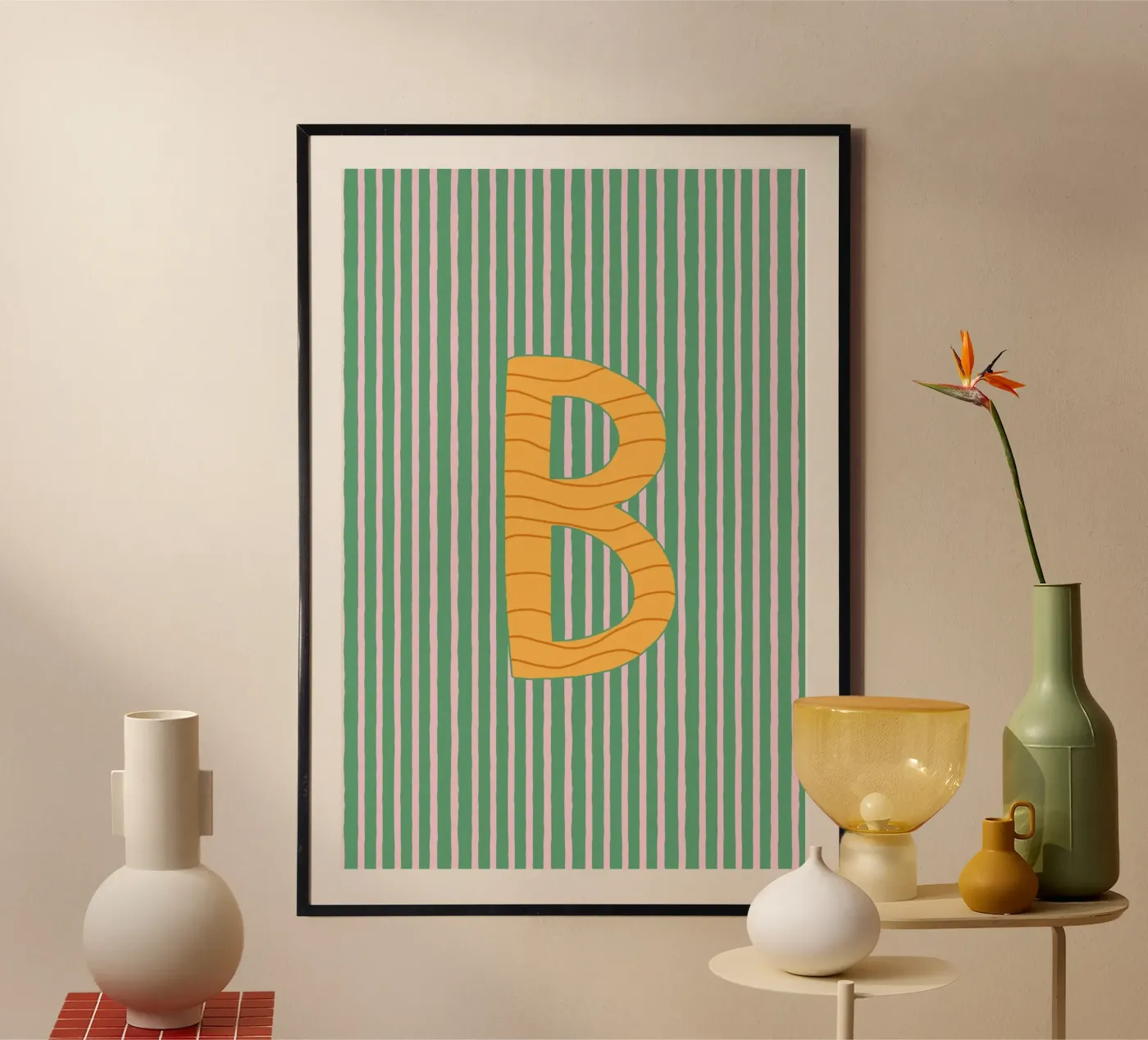 Buchstabe B poster da treechild