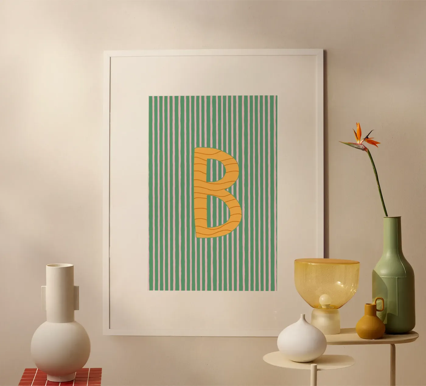 Buchstabe B poster da treechild