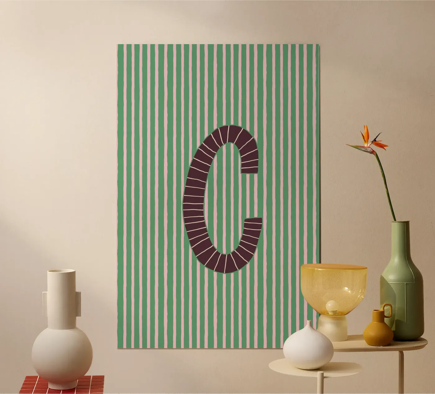 Buchstabe C poster da treechild