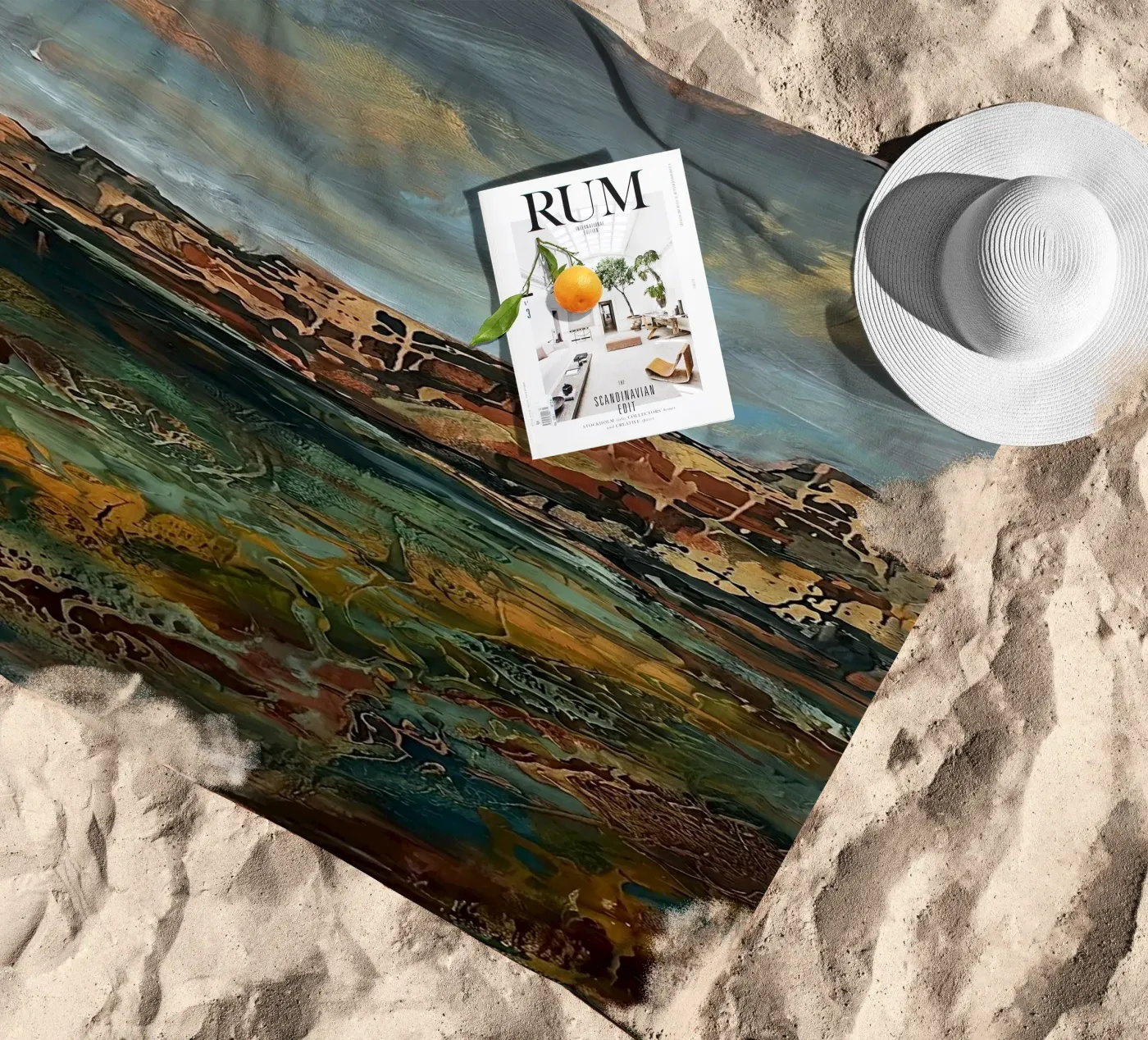 Rust Canyon con texture telo mare da Moonless Aurora