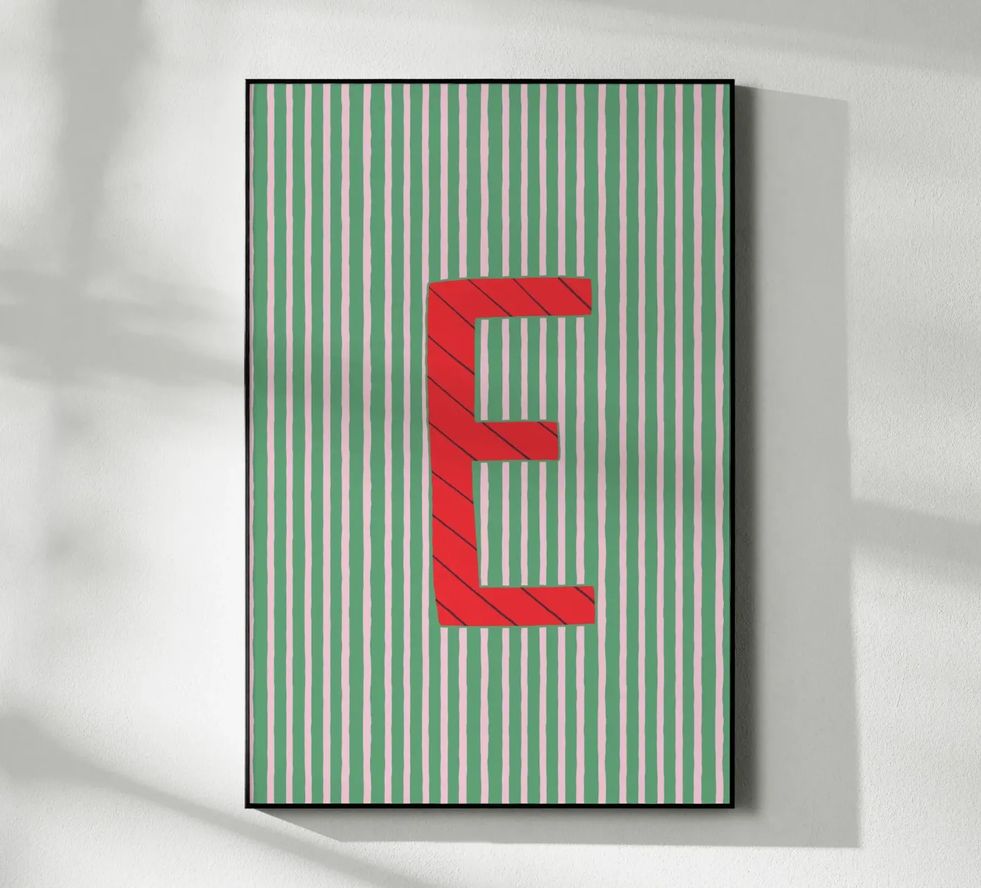 Buchstabe E plexiglas de treechild