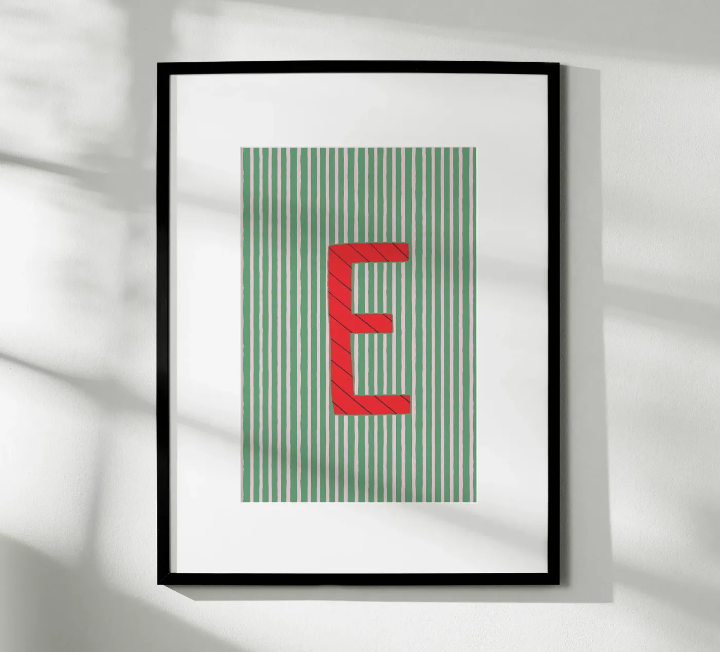 Buchstabe E Poster von treechild