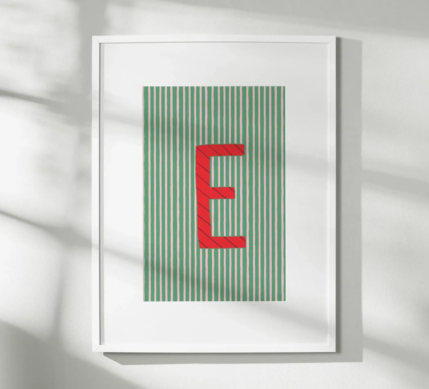 Buchstabe E Poster von treechild