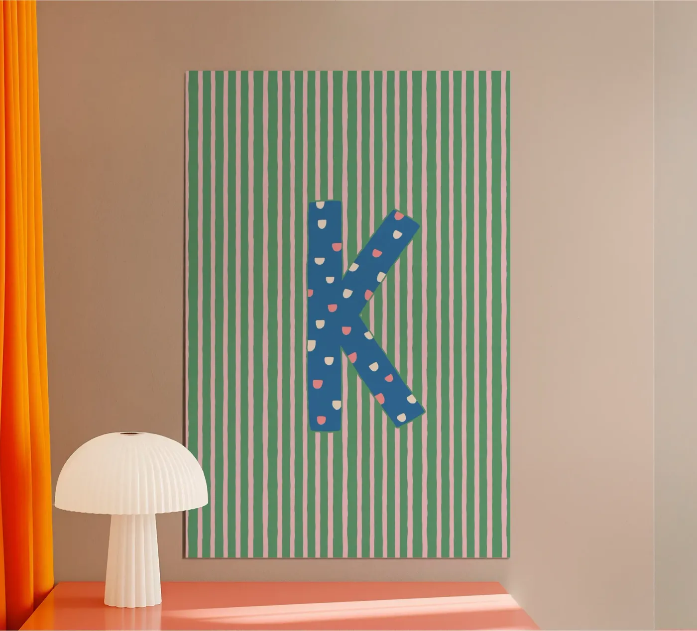 Buchstabe K poster da treechild