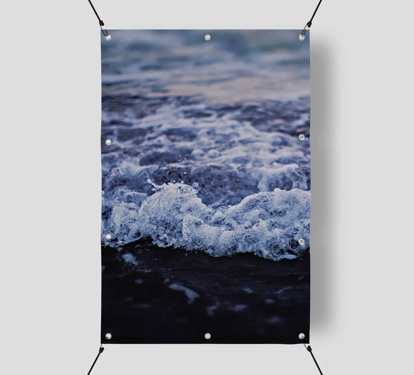 Waves pvc cover by Leah Flores