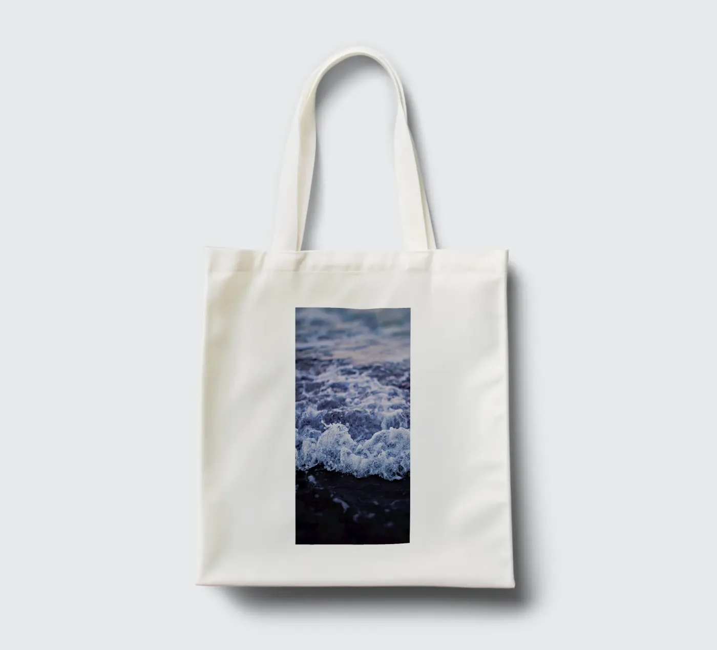 Waves tote bag by Leah Flores