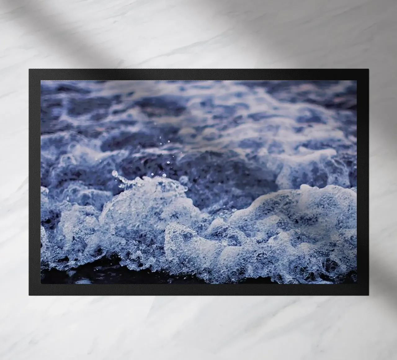 Waves paillasson de Leah Flores