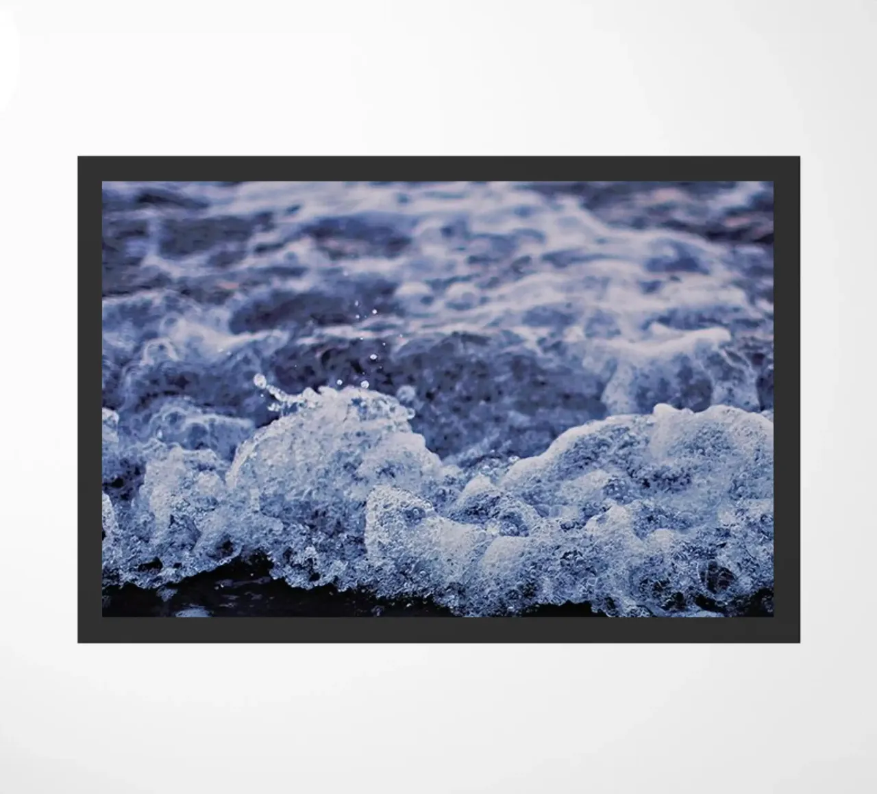 Waves paillasson de Leah Flores