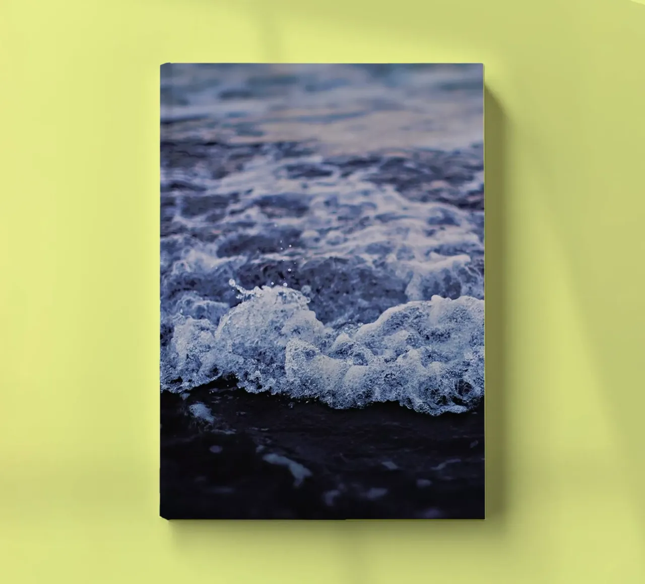 Waves notebook by Leah Flores