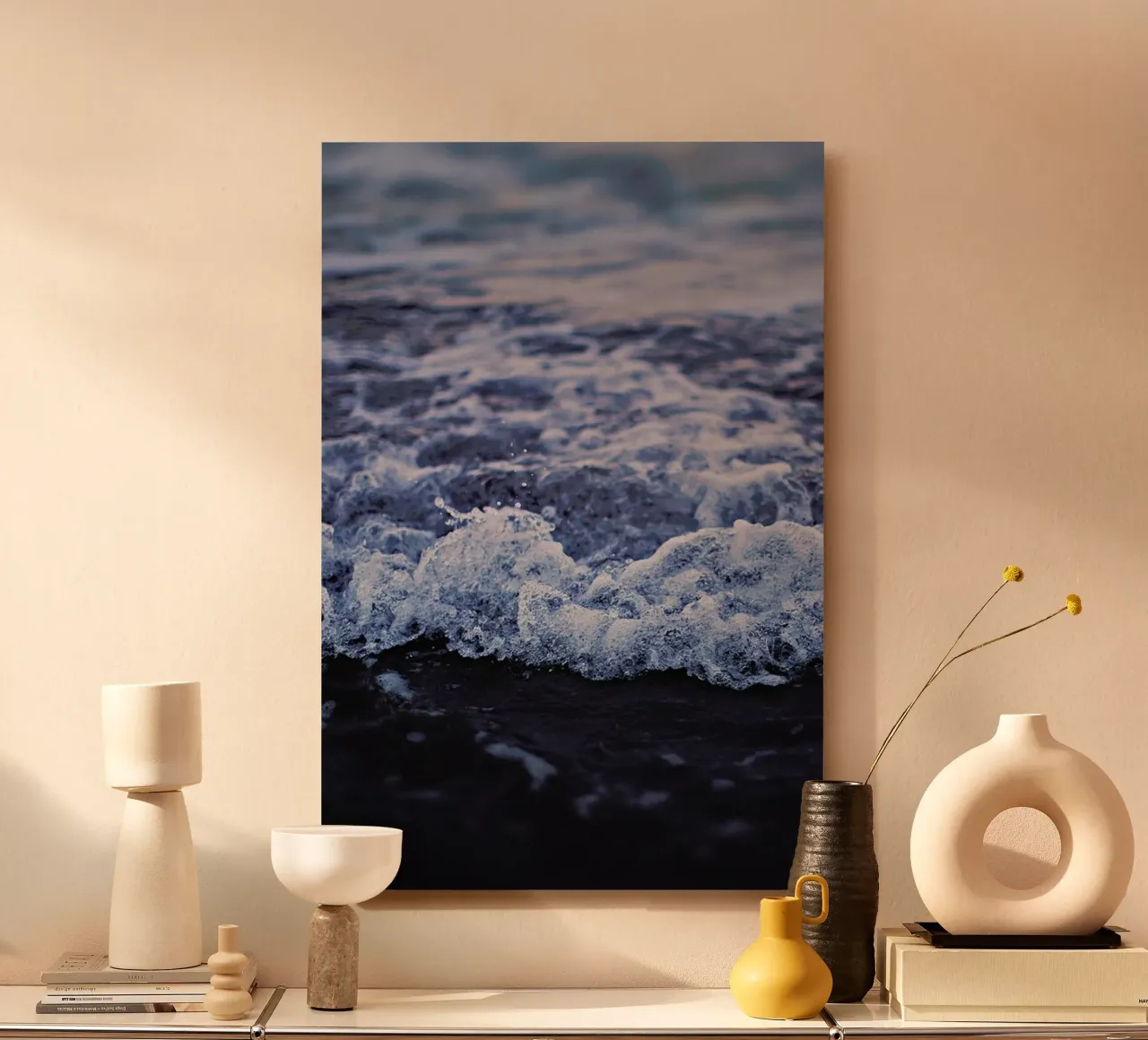 Waves forex plate by Leah Flores