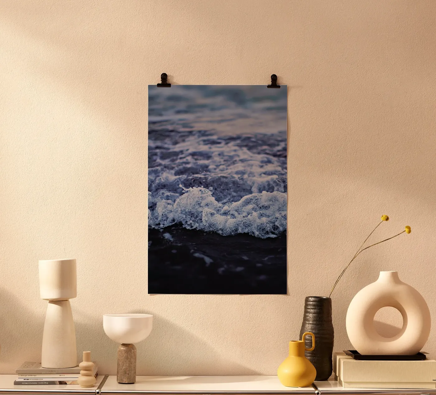 Waves poster de Leah Flores