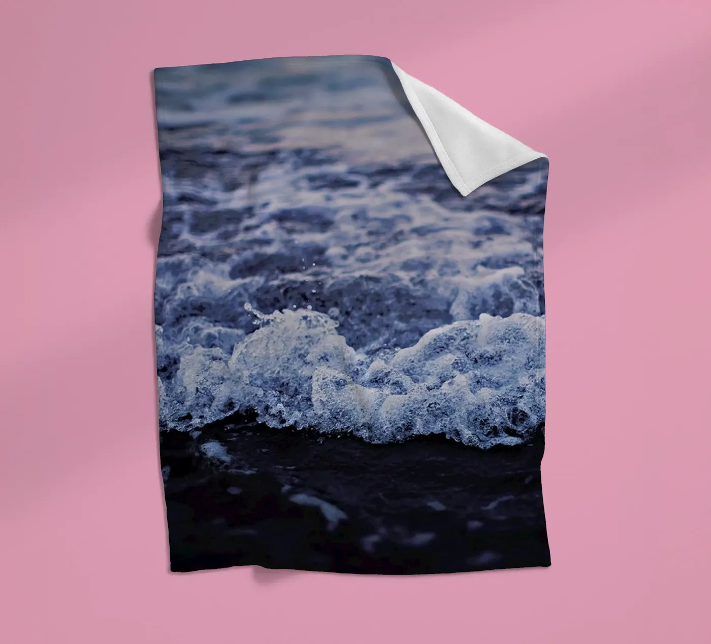 Waves fleecedeken van Leah Flores