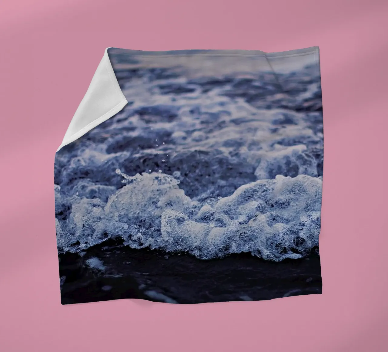 Waves fleecedeken van Leah Flores