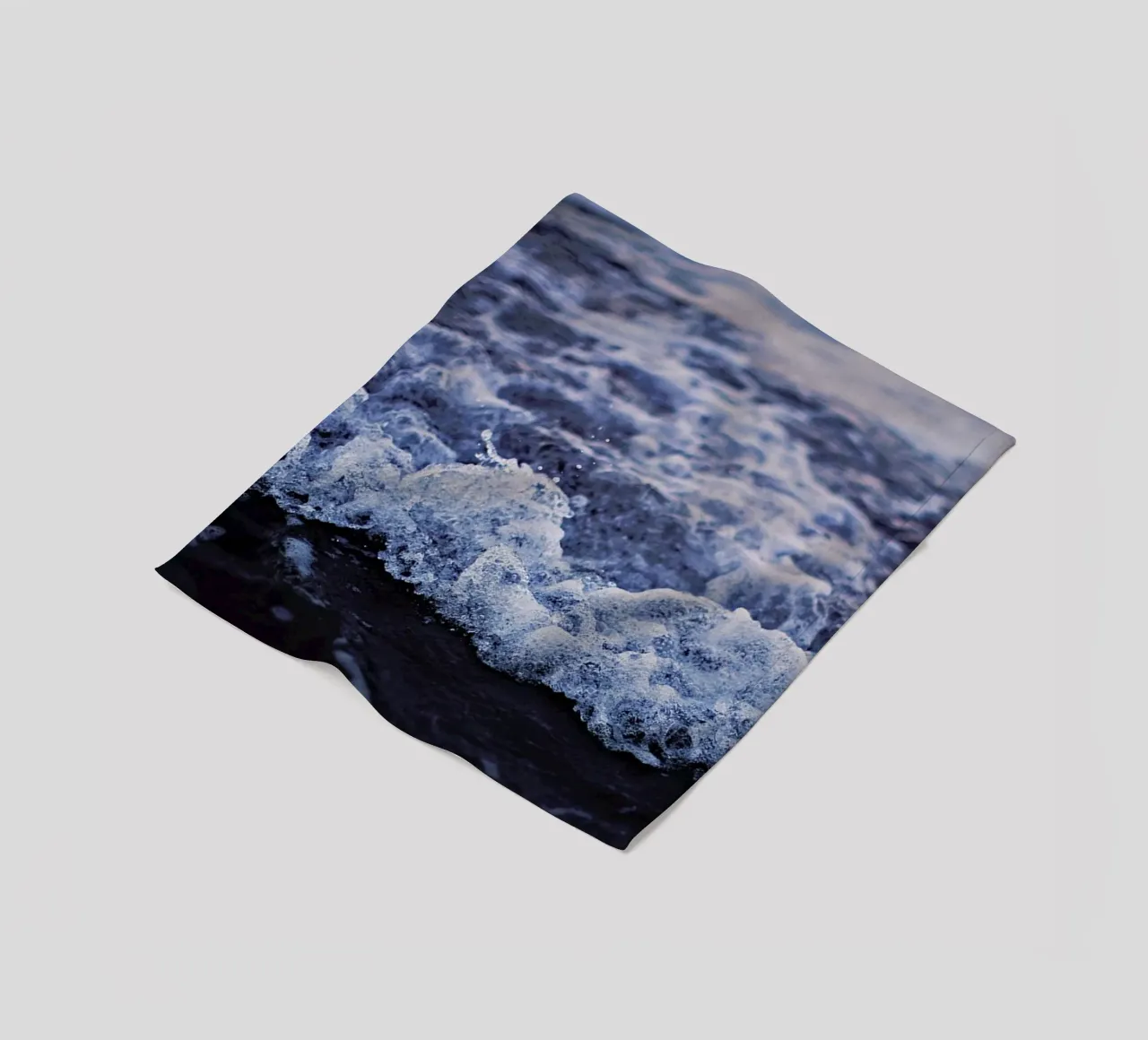 Waves fleecedeken van Leah Flores