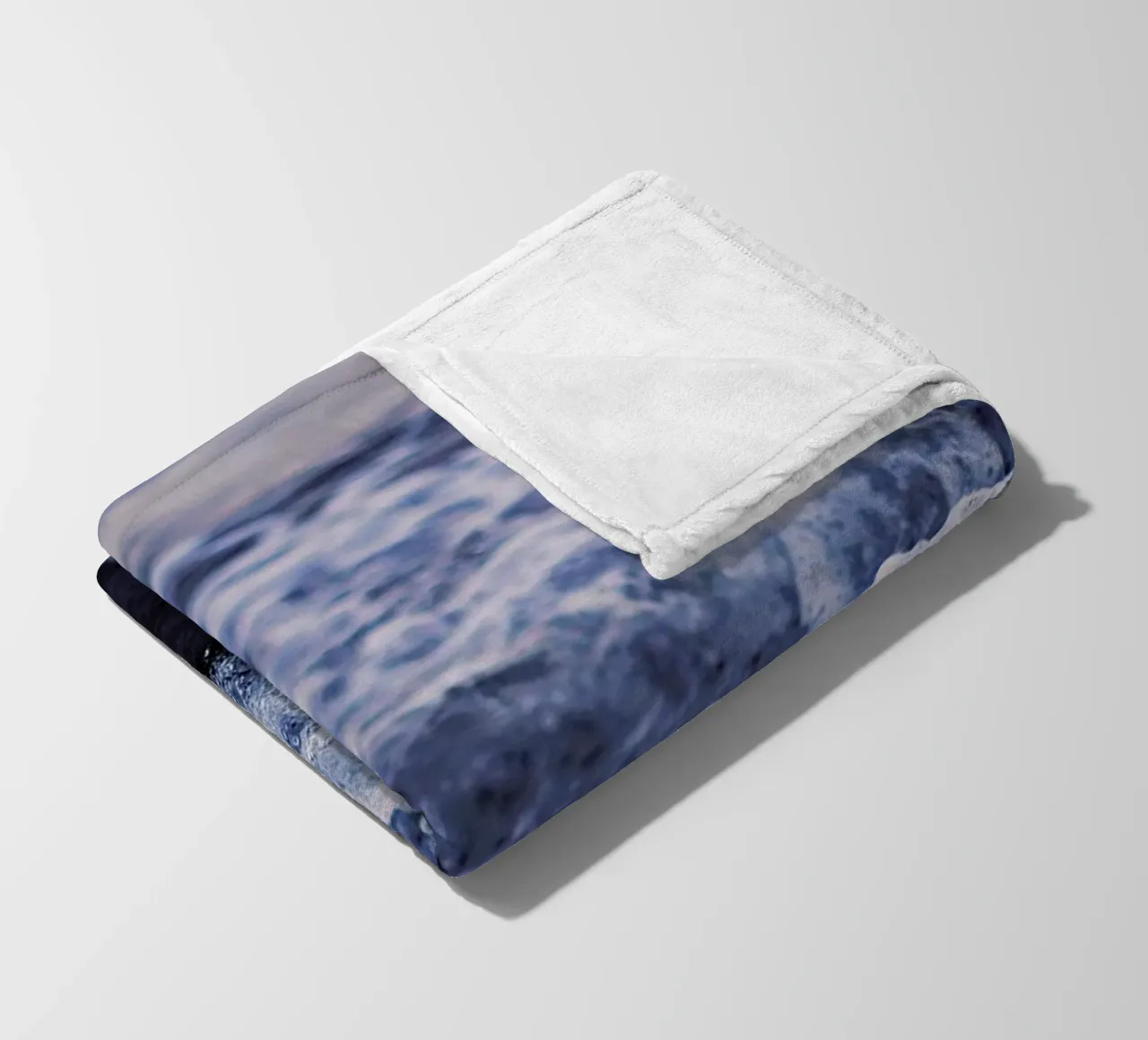 Waves fleecedeken van Leah Flores