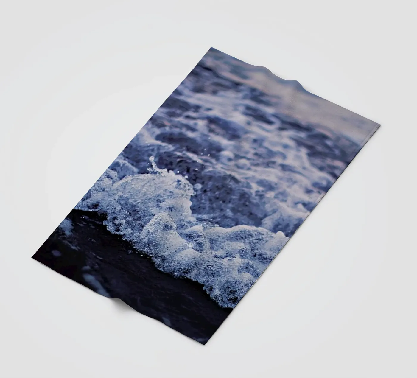 Waves fleecedeken van Leah Flores