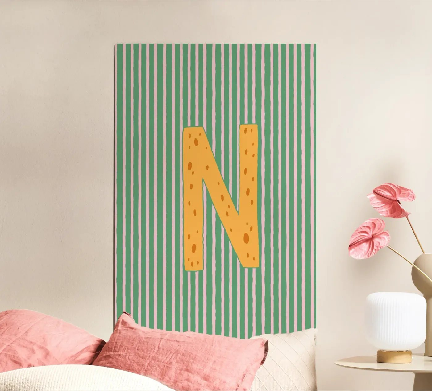 Buchstabe N poster da treechild