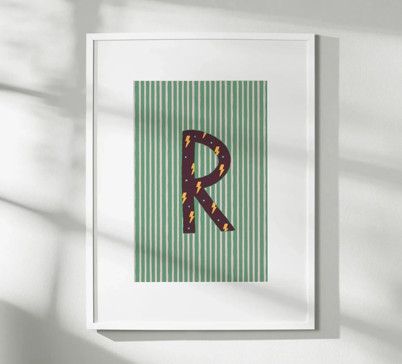 Buchstabe R poster da treechild