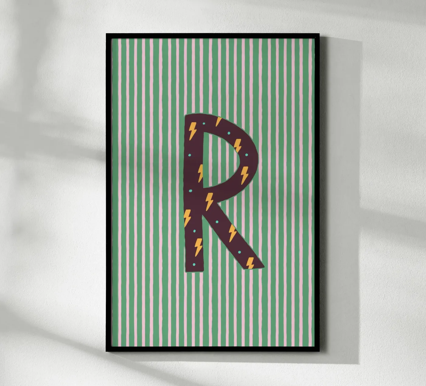 Buchstabe R poster da treechild