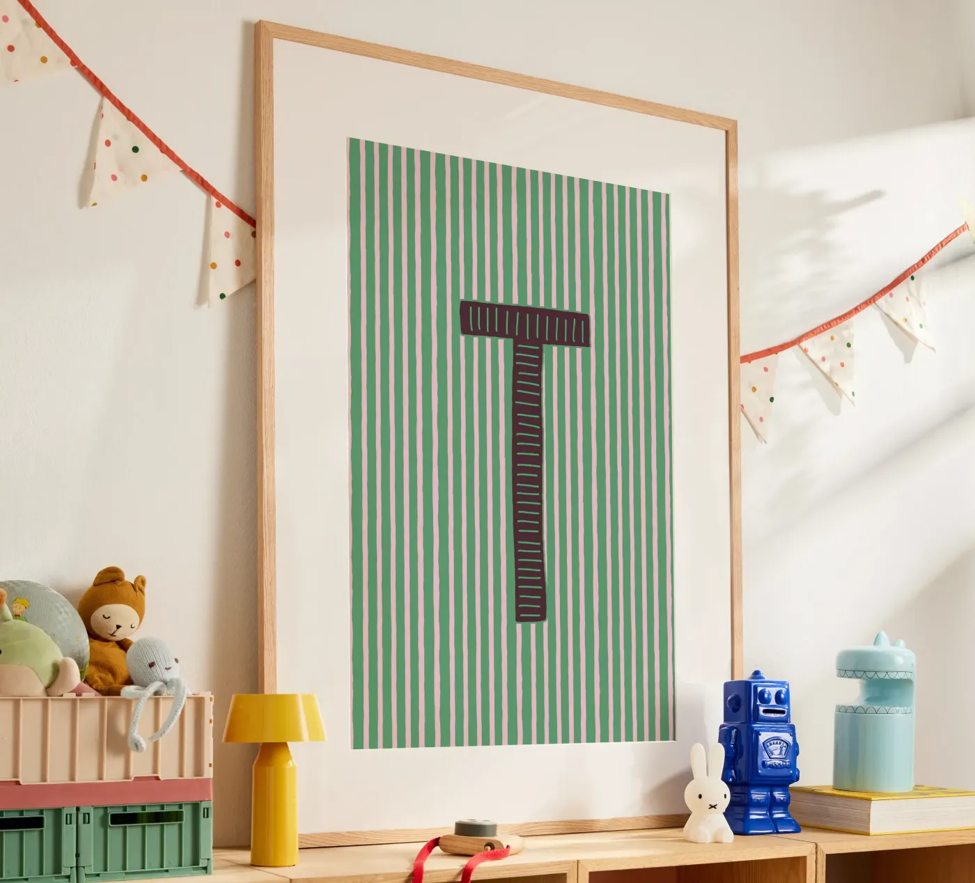 Buchstabe T poster da treechild