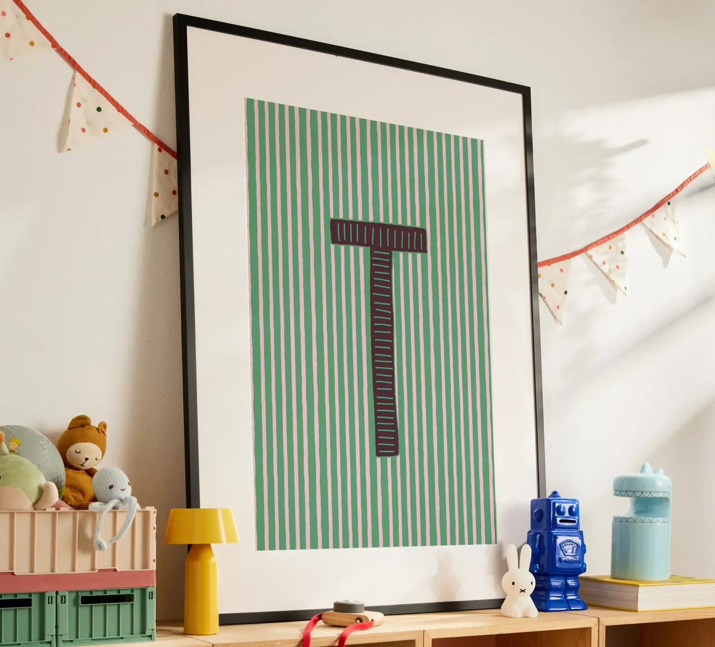 Buchstabe T poster da treechild
