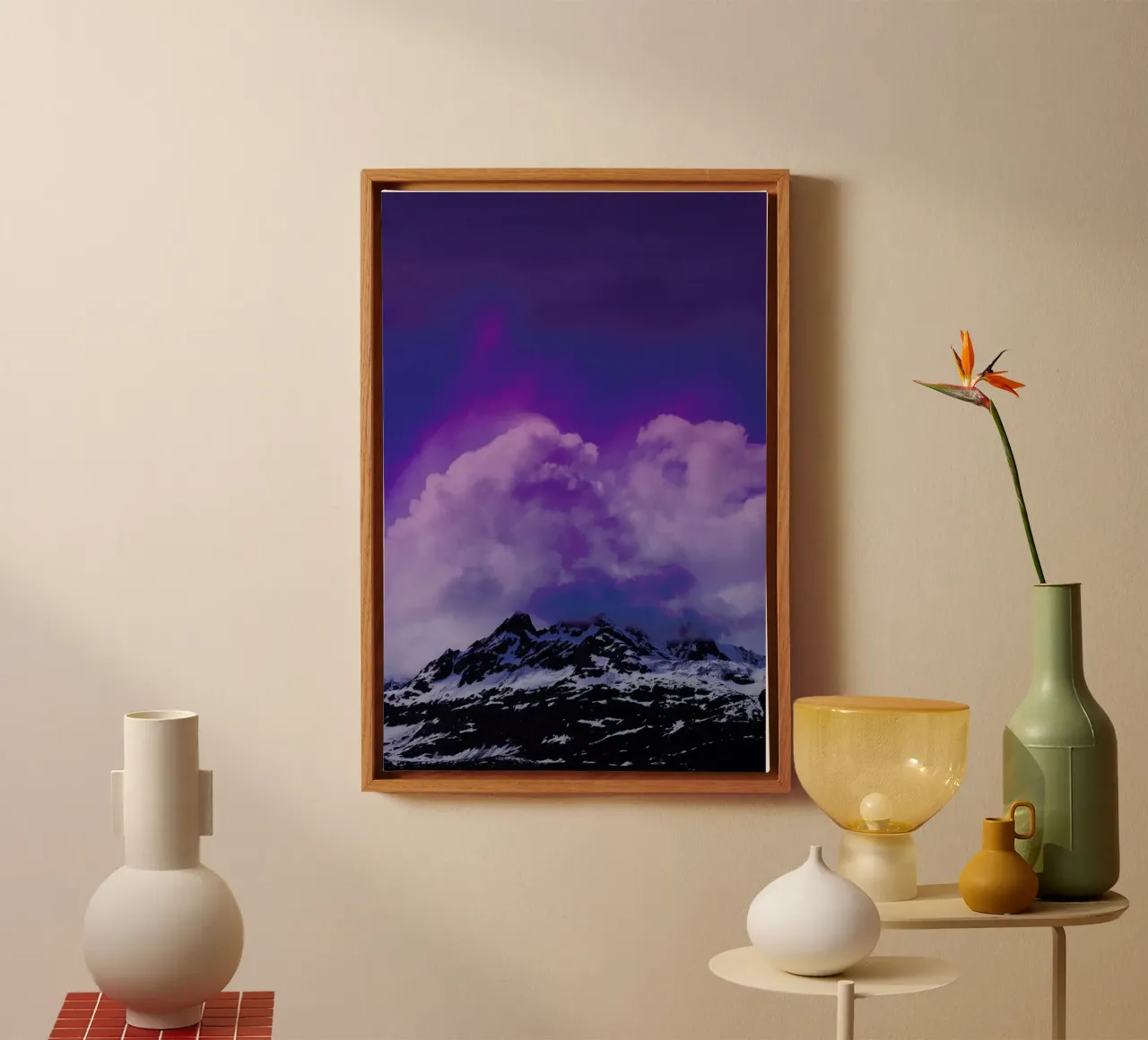 Mountain Magic tela da Leah Flores