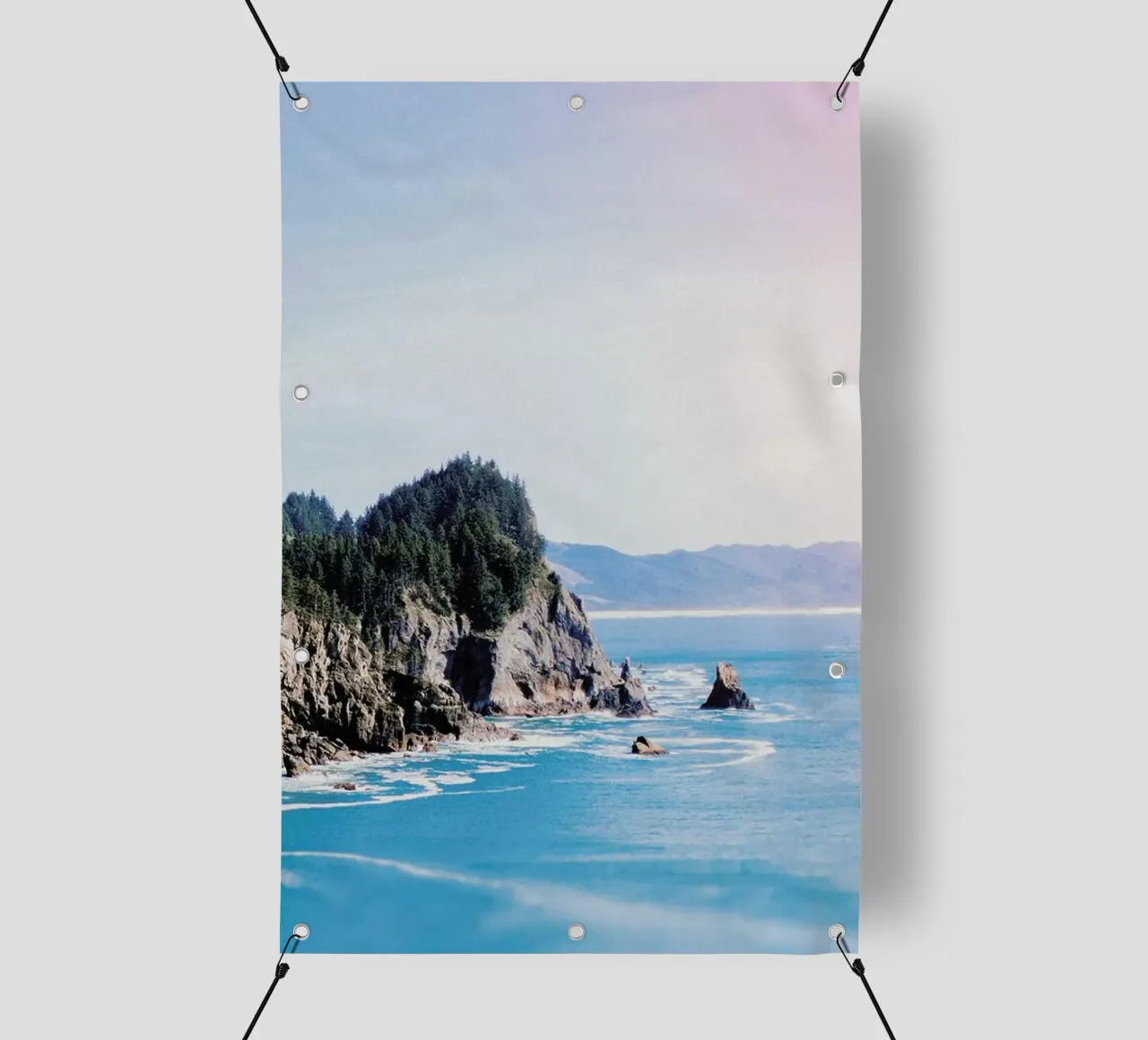 Cape Falcon pvc cover by Leah Flores