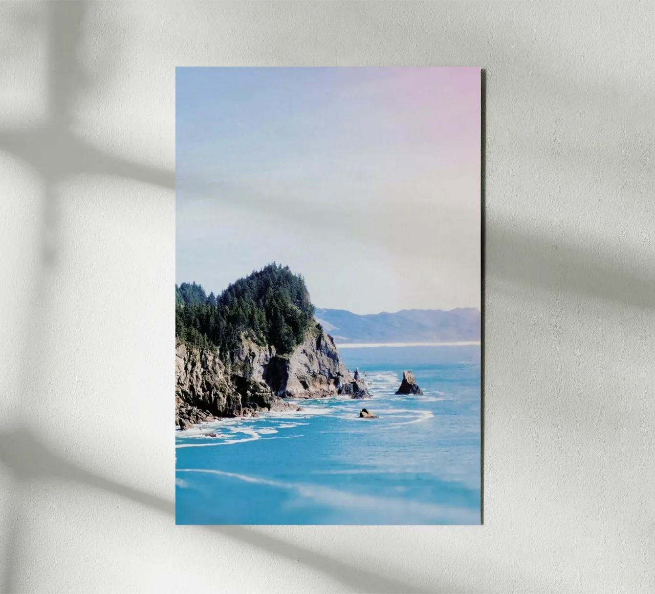 Cape Falcon forex plate by Leah Flores