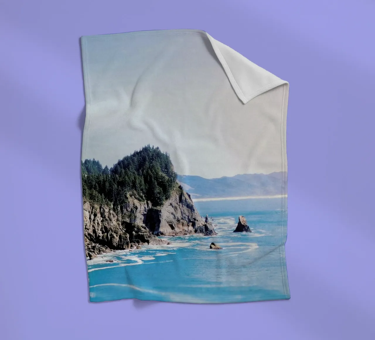 Cape Falcon coperta in pile da Leah Flores