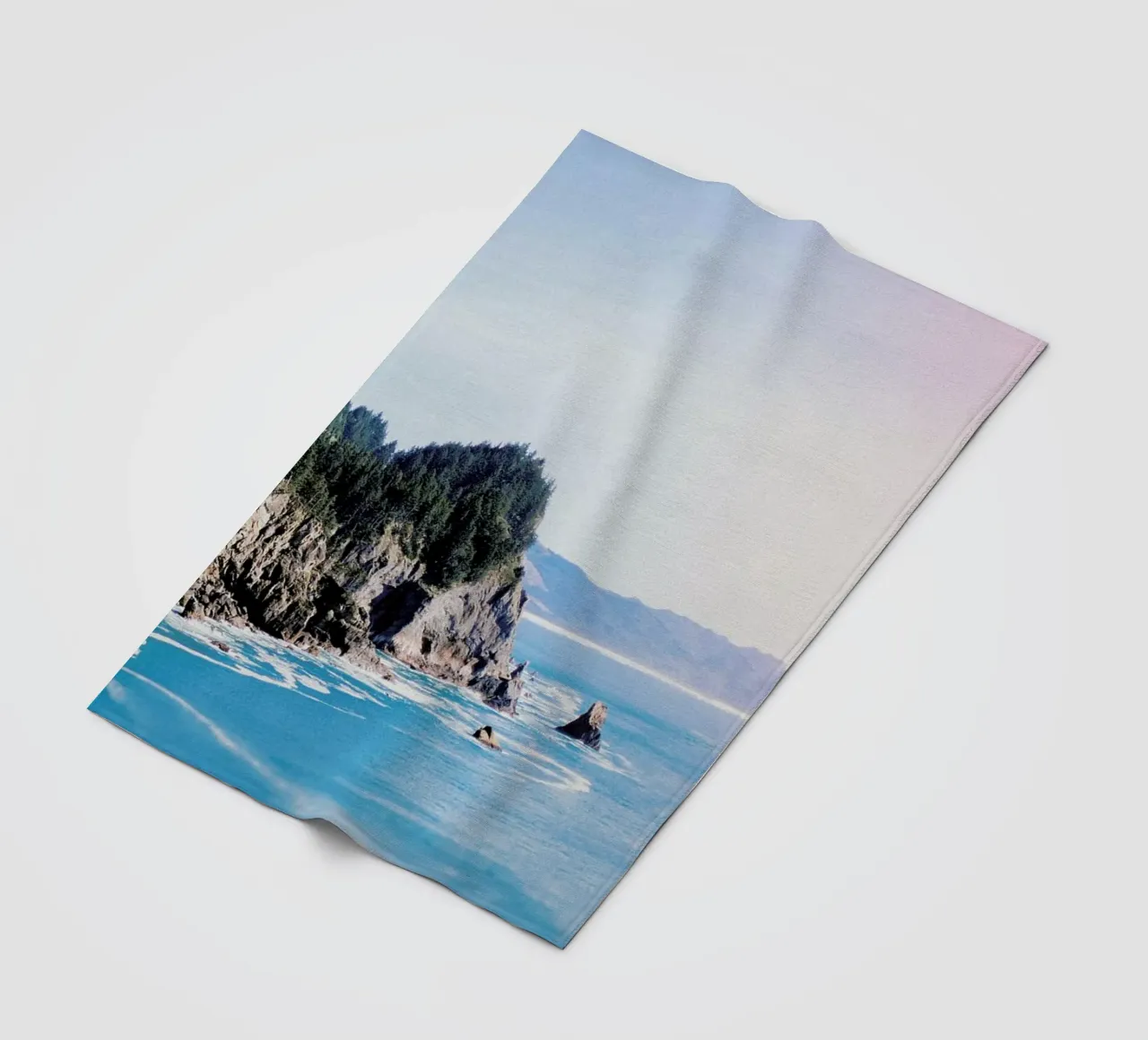 Cape Falcon coperta in pile da Leah Flores