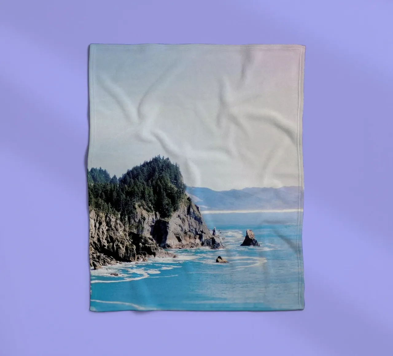 Cape Falcon coperta in pile da Leah Flores